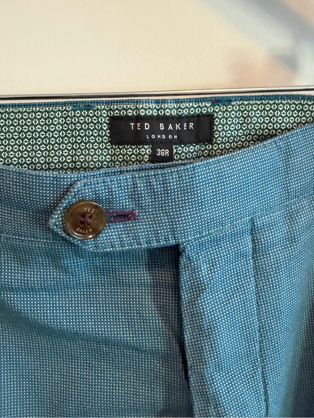Men's Ted Baker Chino Pants - 36R - Picture 2 of 6